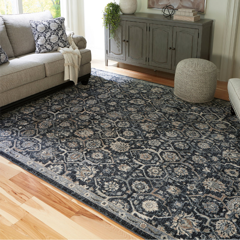 Albermarle Floral Indoor Rug, Rectangle 7'10" x 10'6"