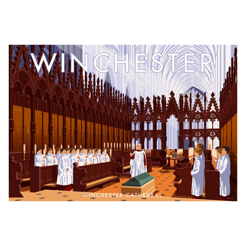 Winchester 2 by Stephen Millership - Print, No Frame, 30cm H x 40cm W x 1cm D