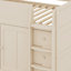 Lit mezzanine complet avec bureau, tiroirs et armoires-807067244