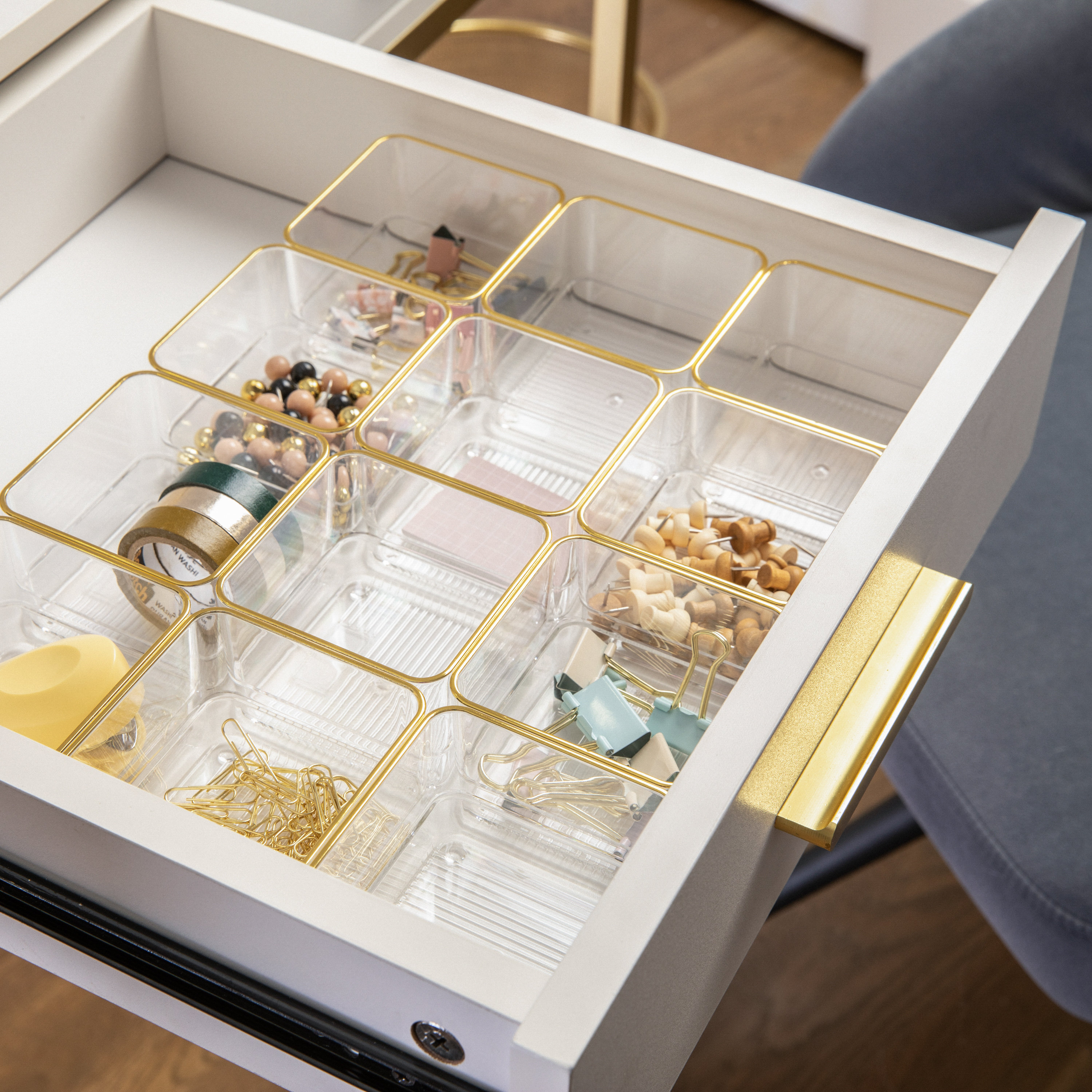 Martha Stewart Thomas Martha Stewart Plastic Stackable Office Desk ...