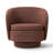 Modern Linen Swivel Barrel Accent Chair-156564186