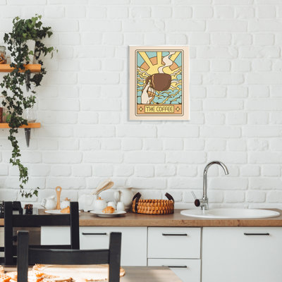 Plaque murale Tarot The Coffee Mute, par Tobe Fonseca