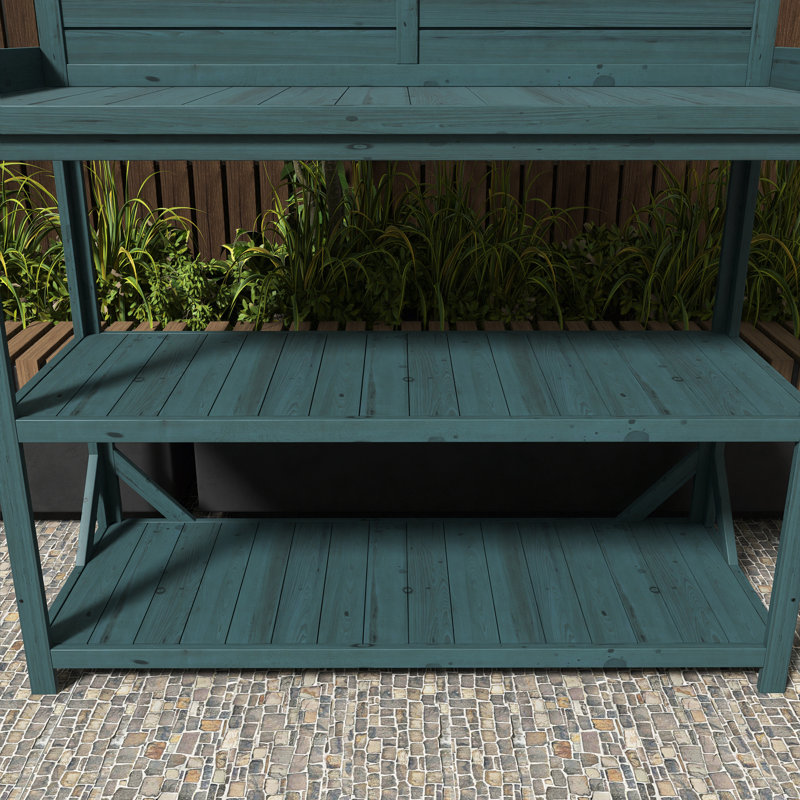 Grande table d'extérieur 65 po, Vert forêt