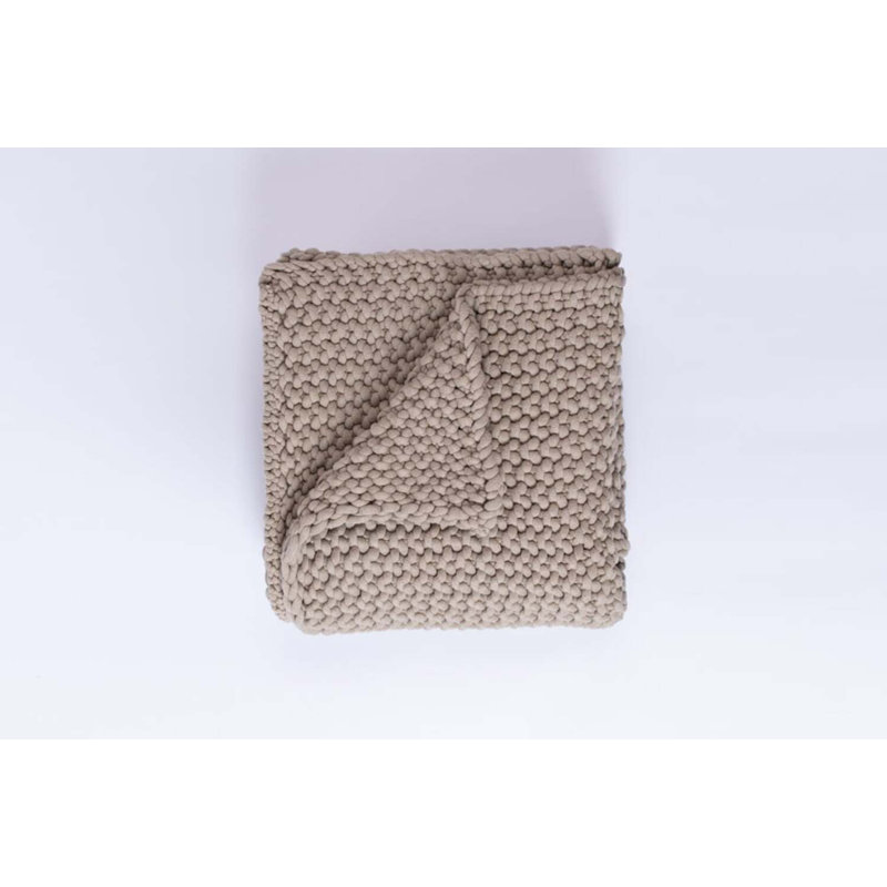 Arnica Throw Blanket, Mushroom