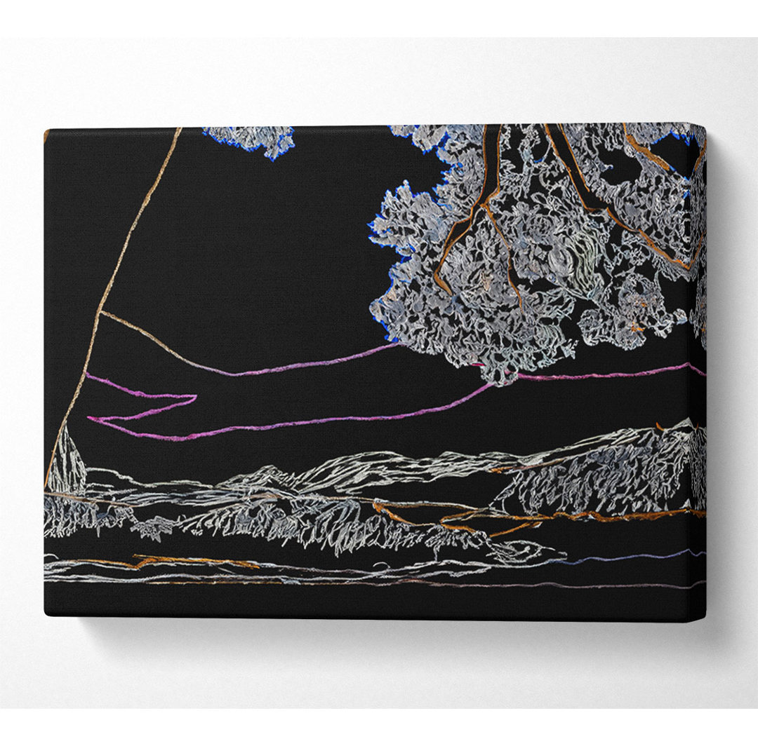 China Tree - Kunstdrucke auf Leinwand - Wrapped Canvas