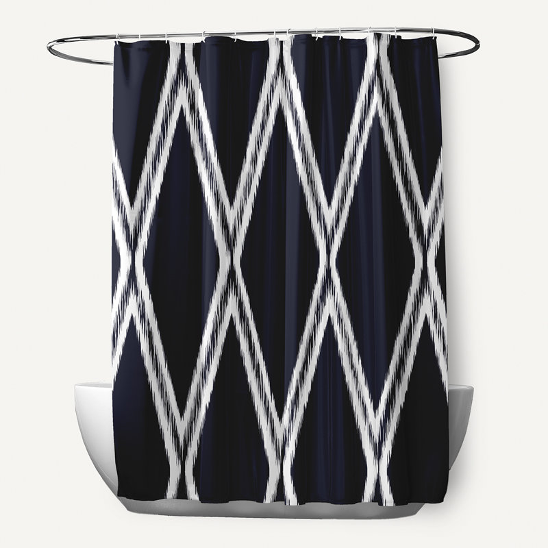 Rideau de douche simple Gate Keeper, Bleu marine