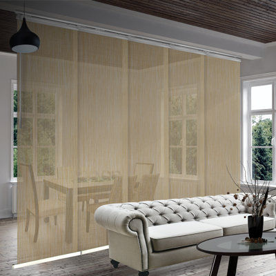 Dappled Sand Semi-Sheer Vertical Blind