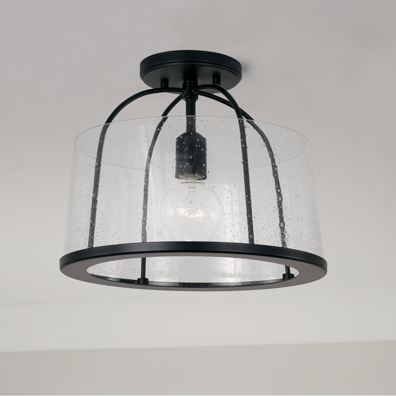 Madison 1 - Light Simple Pendant, Matte Black