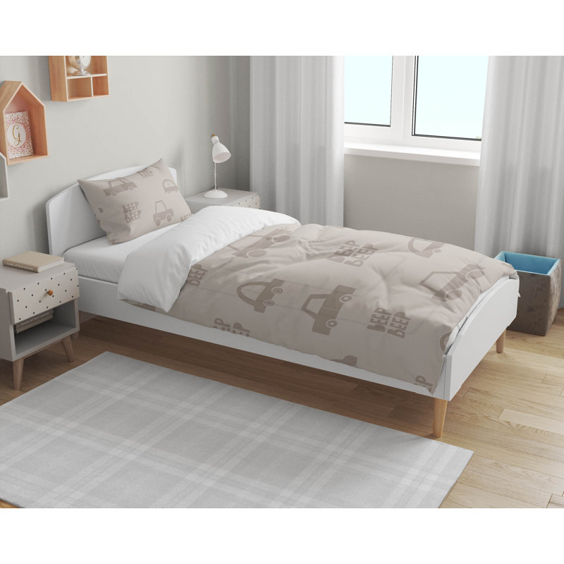 Ensemble d'édredon léger Beep Match, Taupe