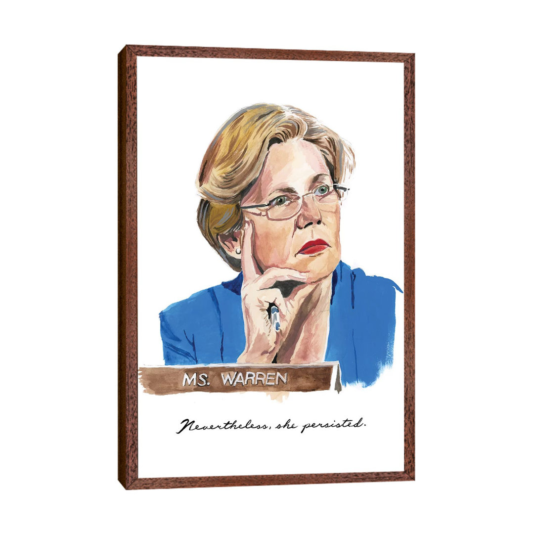 Nevertheless She Persisted by Heather Perry - Print on Canvas