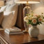 Table de chevet avec 3 tiroirs Gravis, brun cerise, 28 po Gravis