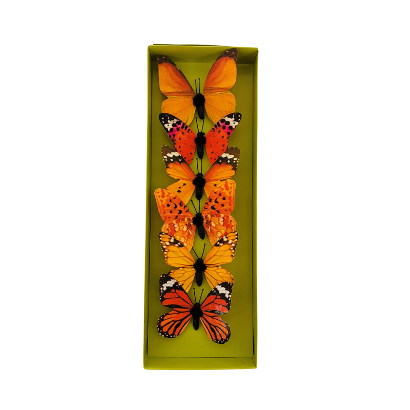 Ensemble de décoration intérieure 6 pièces, Orange