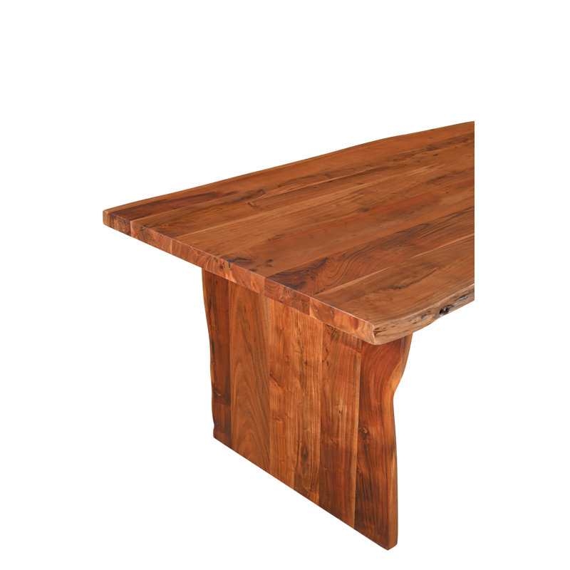Finneytown Solid Wood Bench, 18" H x 73" W x 15" D, Chestnut Brown