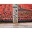 Tapis rouge nouvel âge en laine 4 pi 2 po x 6 pi 5 po Zwingle