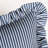 Birch Lane Polo Stripe Ruffled Accent Pillow-110360597-110360595