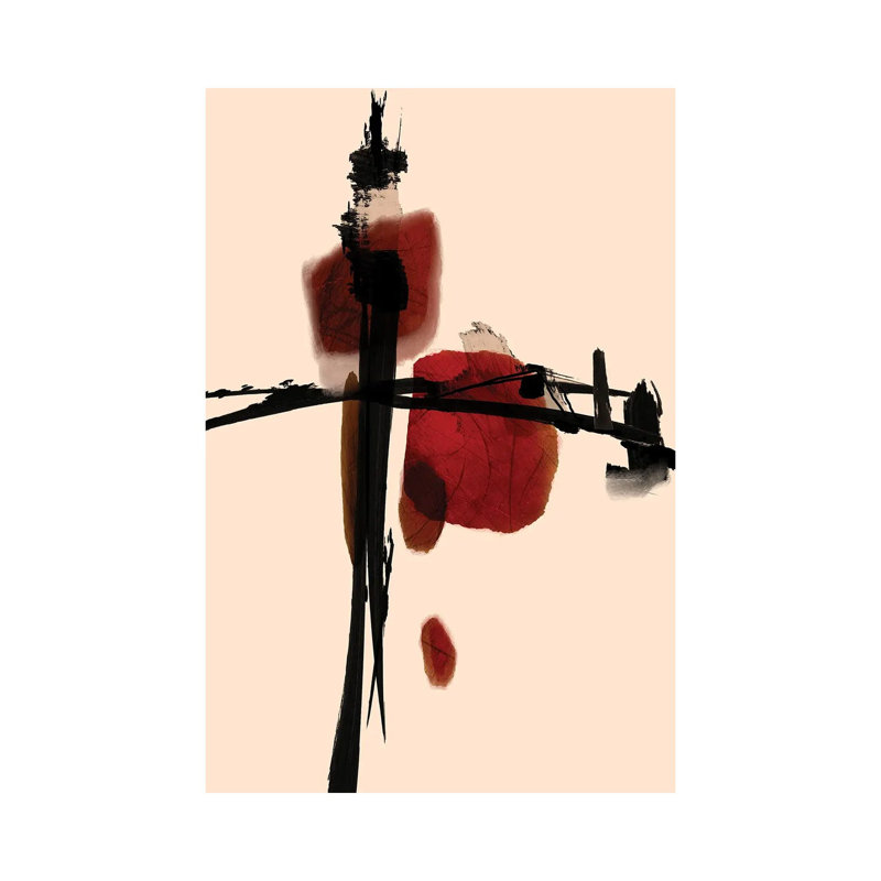 Asian Touch 1 Piece Wrapped Canvas Painting, 20.32 cm H x 30.48 cm W
