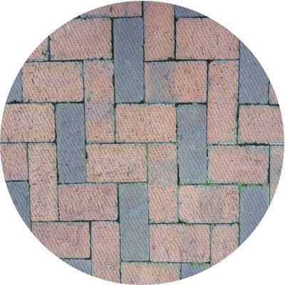 Mauve clair/mauve clair/Tapis décoratif