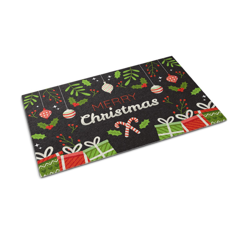 Non-Slip Christmas Outdoor Doormat