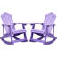 Chaise Adirondack berçante d'extérieur FCR2-69819420