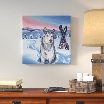 Northern Lights - Wrapped Canvas Painting