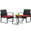Moncure 2 - Person Patio Conversation Set with Cushions-1613183424