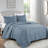 Austin Microfiber Reversible 3-Piece Coverlet / Bedspread Set-484399526-484399524