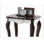 Table de bout Mathias & Walnut Finish Modern Tables de bout, collection Compact