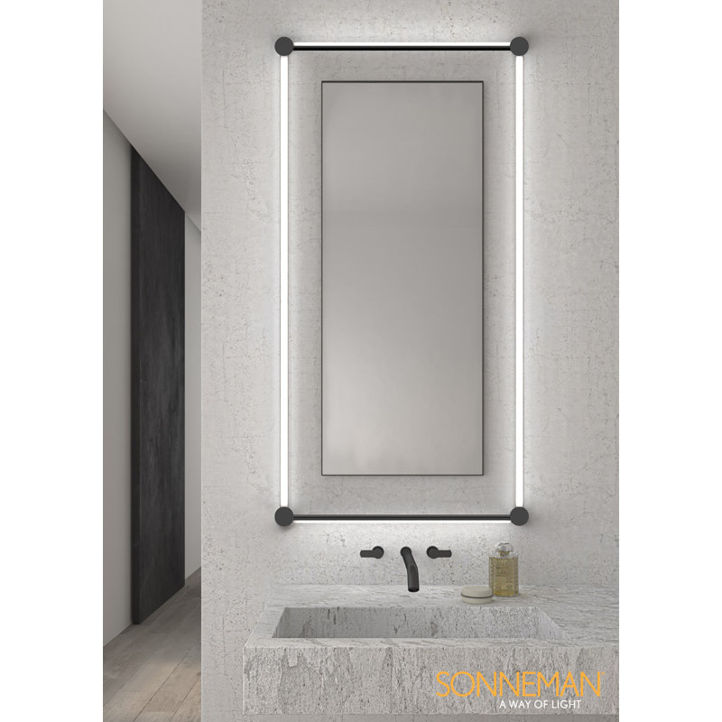 Purolinear 360™ 2 - Light LED Flush Mount, Satin Black