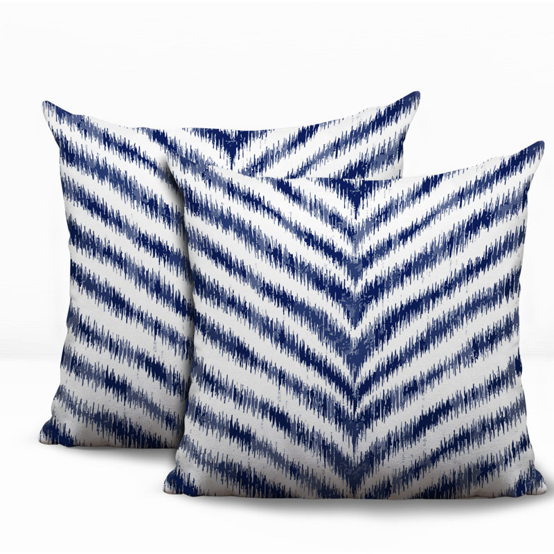 Coussin intérieur / extérieur Scaro, 20x20, Bleu
