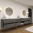 Aliki 150" Wall Mounted Vanity With Reinforced Acrylic Sink-482303439