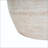 Oval Travertine MGO Side Table