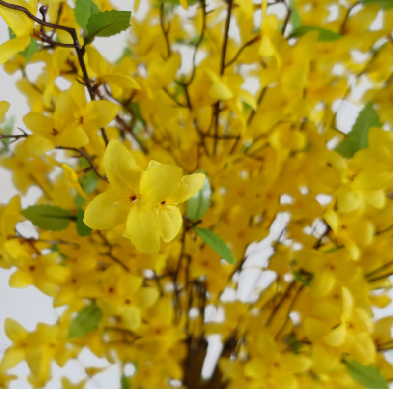 Anivea Faux Forsythia Tree in Pot, 120 cm x 50 cm