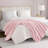Juicy Couture Solid Plush Throw Blankets-114544705
