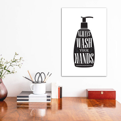 " Wash Your Hands Silhouette "