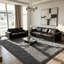  Aalieyah Deep Pile Non-Slip Soft & Fluffy Shaggy Area Rug Grey-1785286667