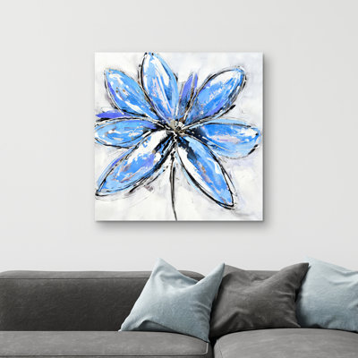 flower - 32"x32" art on canvas