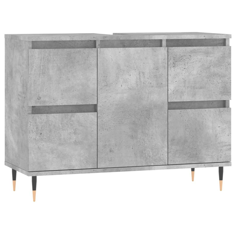 Markaila Floor Mounted Bathroom Cabinet, Concrete Grey