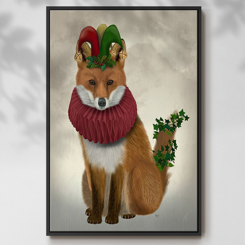Houx de Noël et lierre, Noir, H 25 po x l 17 po x P 1,5 po