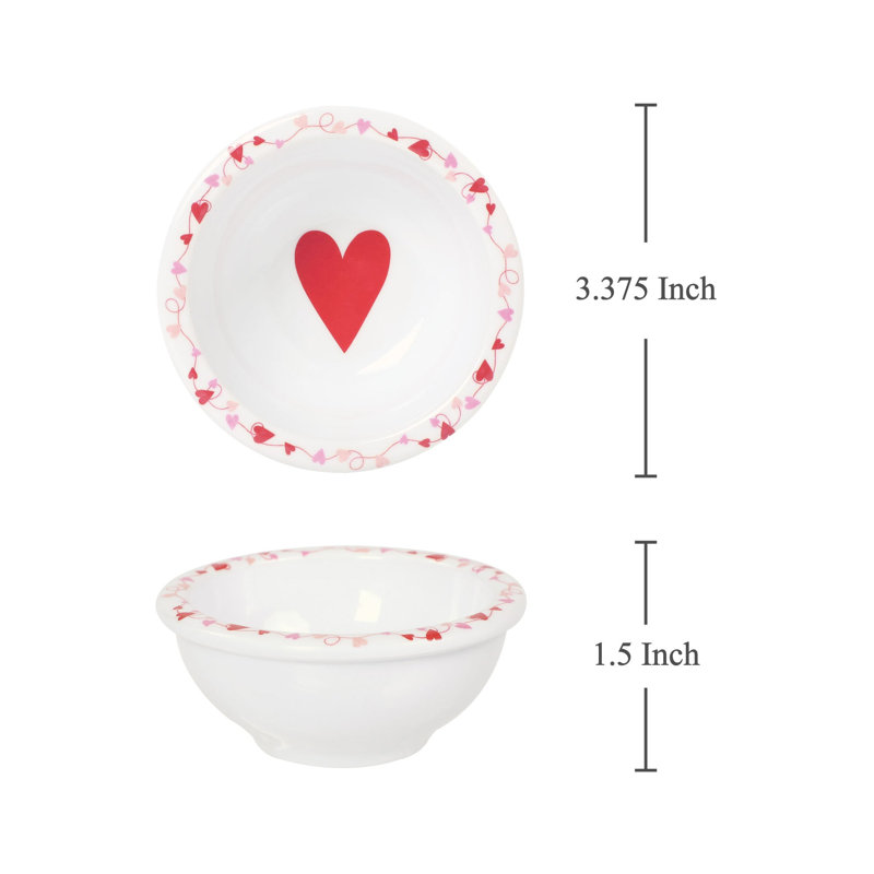 3 3/8" Mini Bowl S6, Valentine