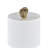23" Gold Resin Cobra Table Lamp With Linen Shade-1652235212-1652235215
