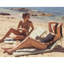 Chaise de plage inclinable: Herbe de mer