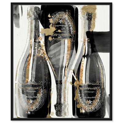 «Gold Showers», peinture sur toile