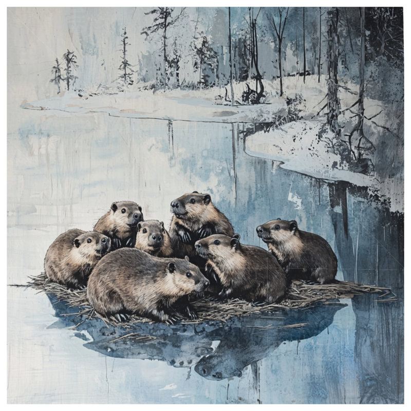 Édredon Beavers, Très grand lit