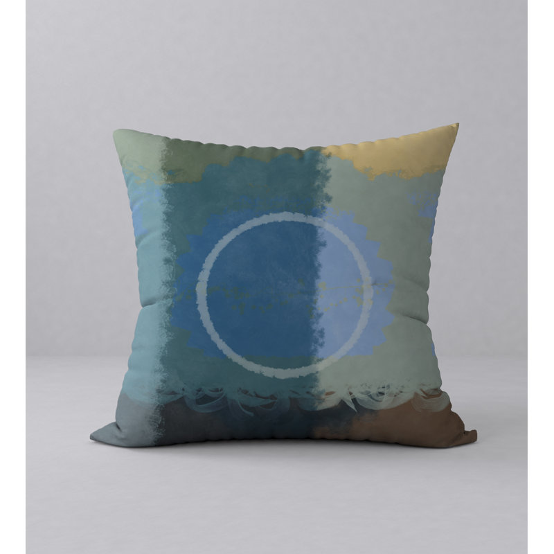 Housse de coussin carrée Bourgogne/insert, H 24 po x l 24 po
