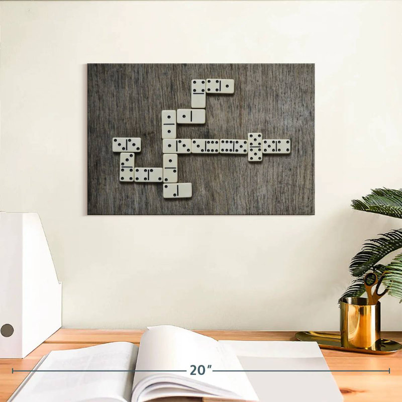 Senne Game Of Domino, 8" H x 12" W