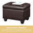 Frontenac 24" Wide Faux Leather Tufted Rectangle Storage Ottoman-1733140672