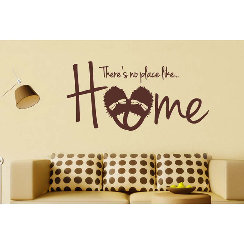 Non-Wall Damaging Wall Decal, Brown, Medium