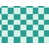 White/Turquoise