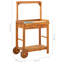 Sundquist Solid Wood Bar Cart