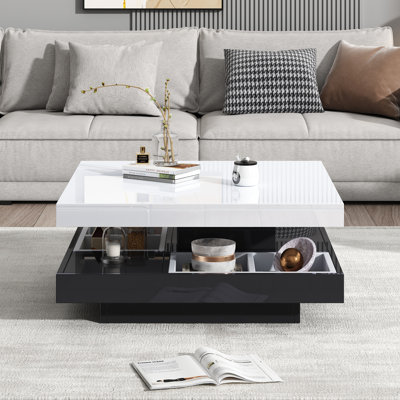 Frame Coffee Table with Storage